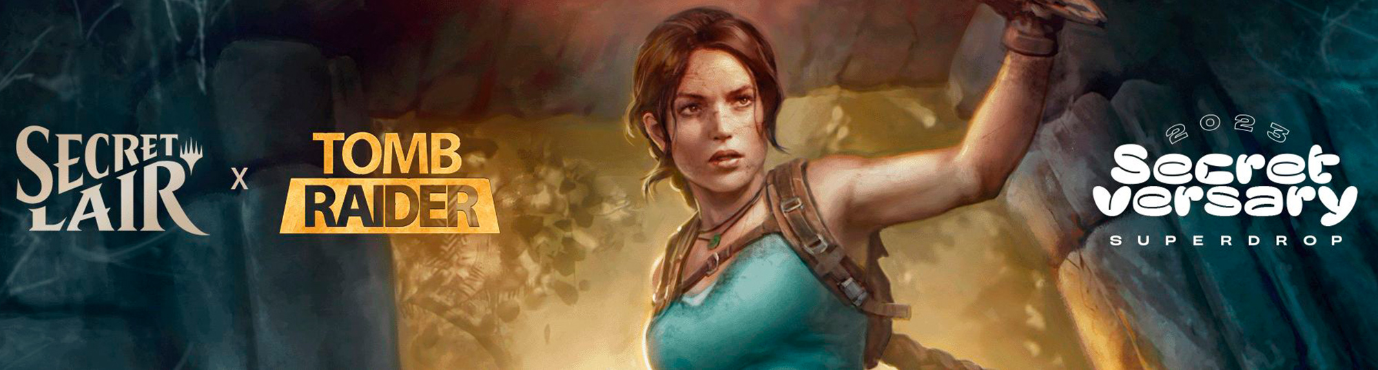 Tomb Raider special edition of Magic cards
