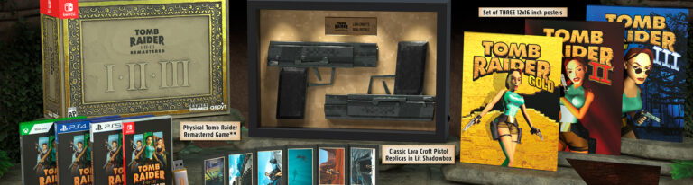 Tomb Raider Remasters Phyiscal Edition