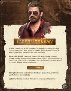 Larson Conway Biography