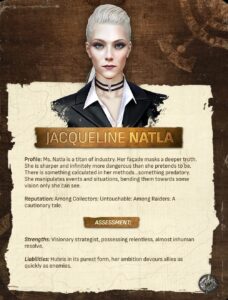 Jaqueline Natla Biography
