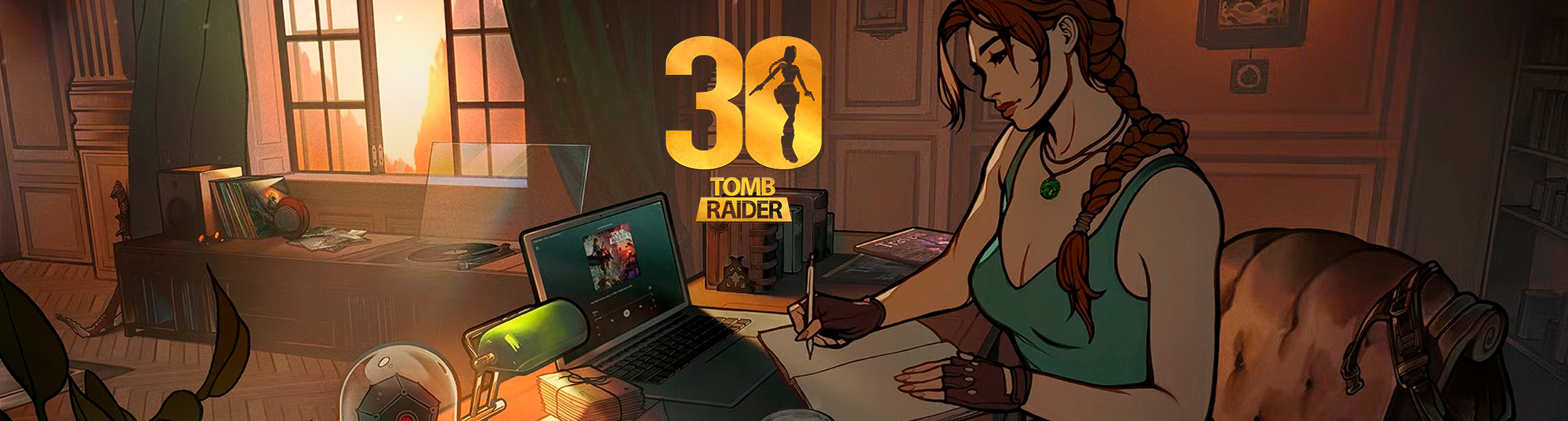 Tomb Raider lo-fi header