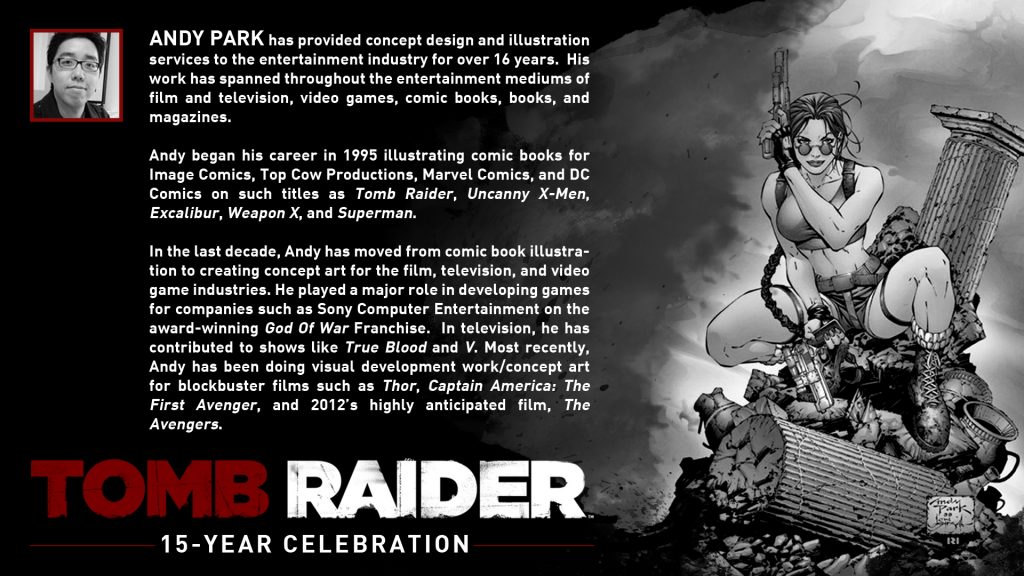 002 Andy Park - 15 Aniversario de Tomb Raider