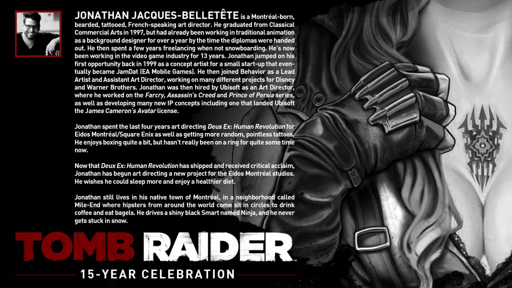 002 Jonathan Jacques - 15 Aniversario de Tomb Raider