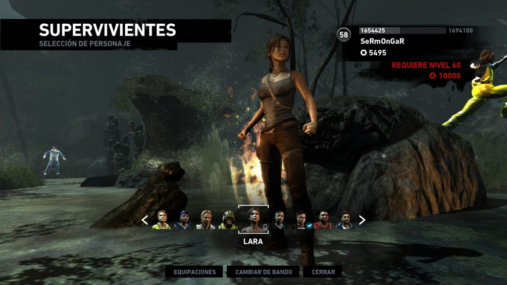 Personajes Supervivientes Lara