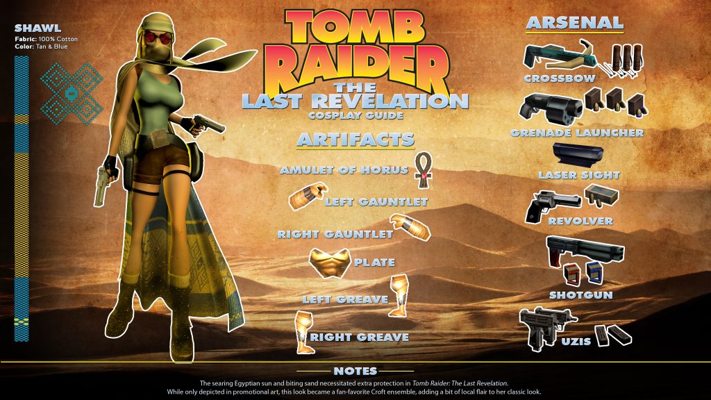 TR4 Cosplayer Guide 2