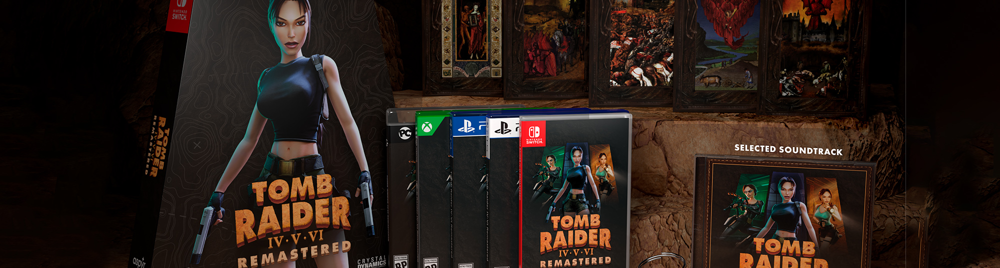 Edición física Tomb Raider IV-VI Remastered