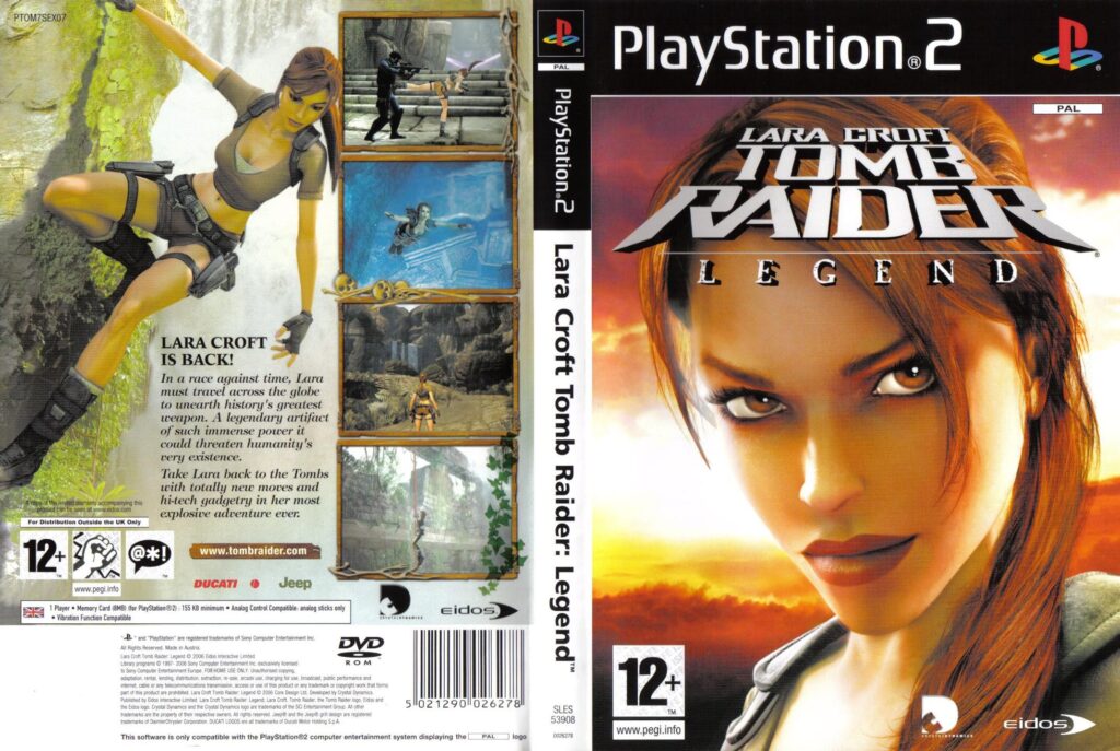 Tomb Raider Legend PS2 Full