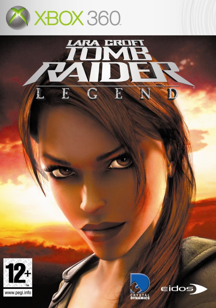 Tomb Raider Legend XBOX 360 Front Pegui