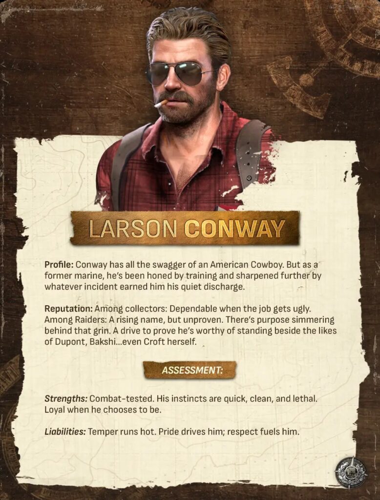 Larson Conway Biografía